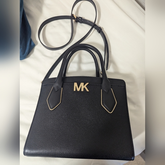 MK Small pebbled-leather Satchel - Picture 2 of 5